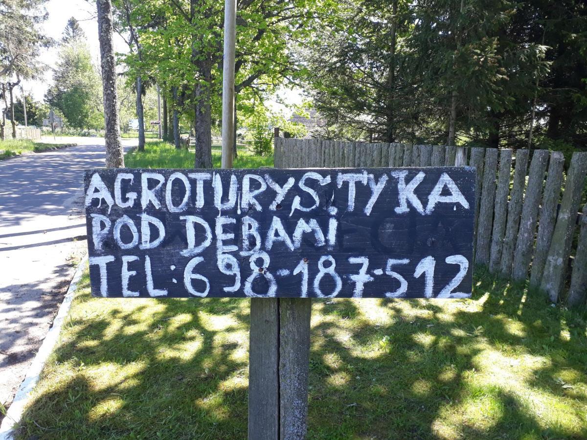 Agroturystyka Pod Debami W Klukach Smołdzino Kültér fotó